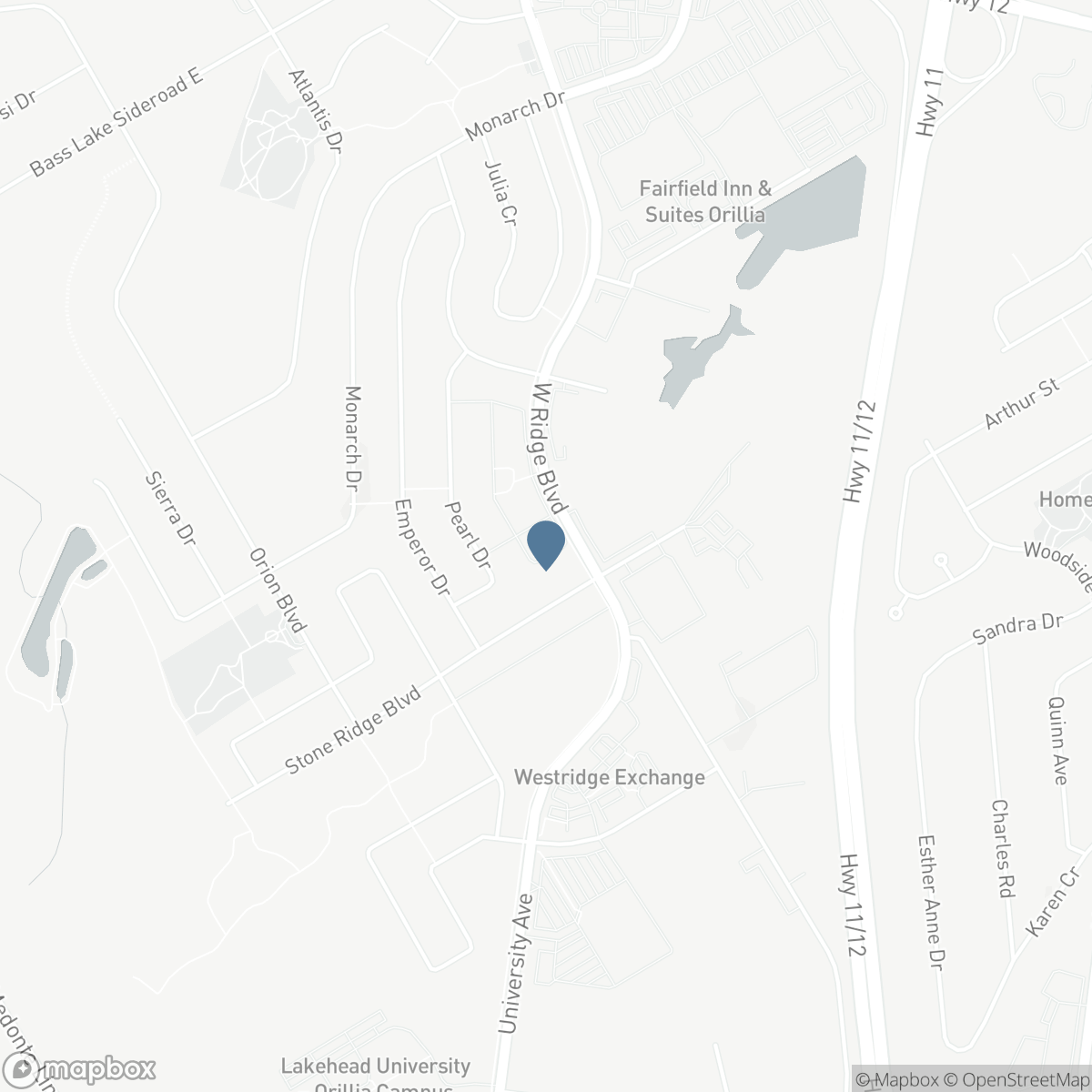 125 - 800 WEST RIDGE BOULEVARD, Orillia, Ontario L3V 0A1